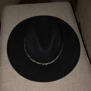 Black Fedora Hat